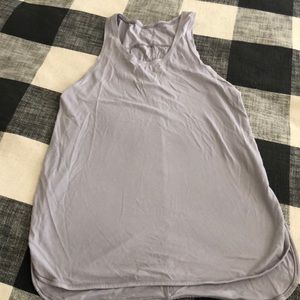 Side split tunic length lululemon tank top
